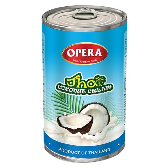 Nước cốt dừa Thái hiệu OPERA béo thơm ngon, lon 165ml