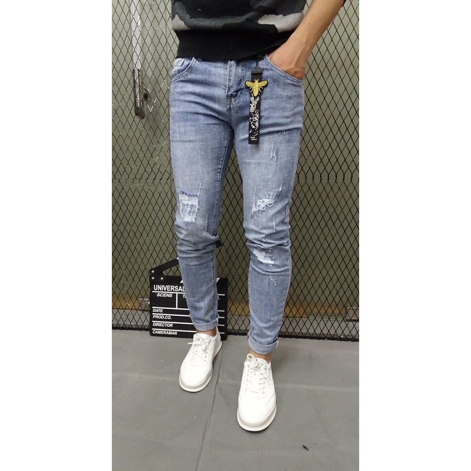 Quần jean nam Hàn Quốc - hàng chất lượng giá rẻ như giá sỉ CHI09