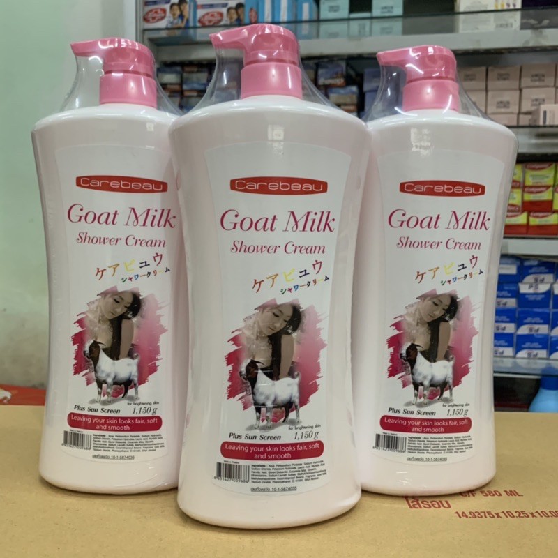 SỮA TẮM DÊ GOAT MILK 1150ML THÁI LAN( mầu hồng )