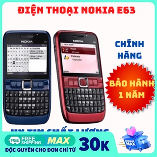 Điện thoại Nokia E63 đẹp chính hãng chất lượng giá rẻ - BH 6 tháng