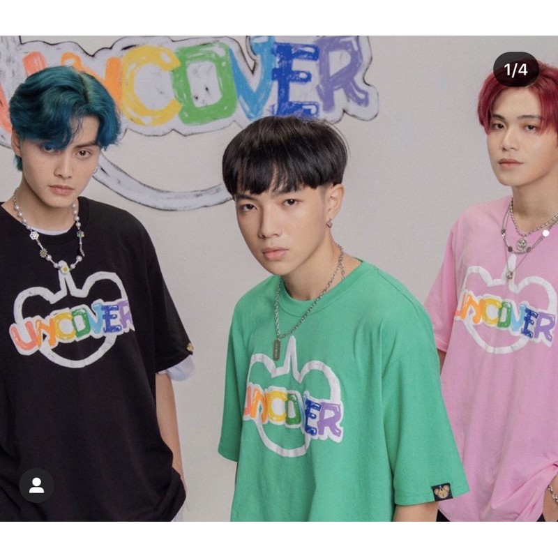 Tee basic Uncover/ Áo thun nam nữ Uncover chính hãng sale hàng.