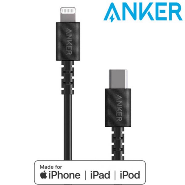 Anker Dây Cáp Sạc Usb Type C Có Đầu Nối Lightning Siêu Bền