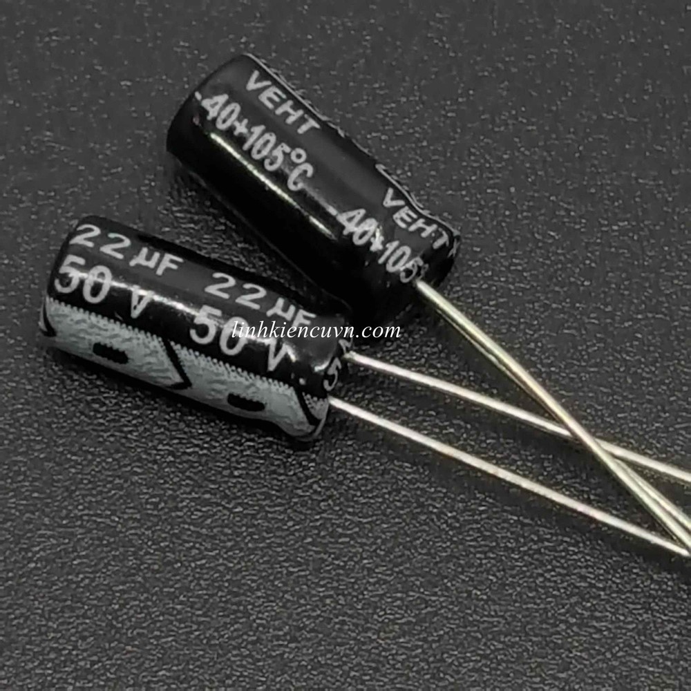 Tụ 22uF 50V (5x11mm)