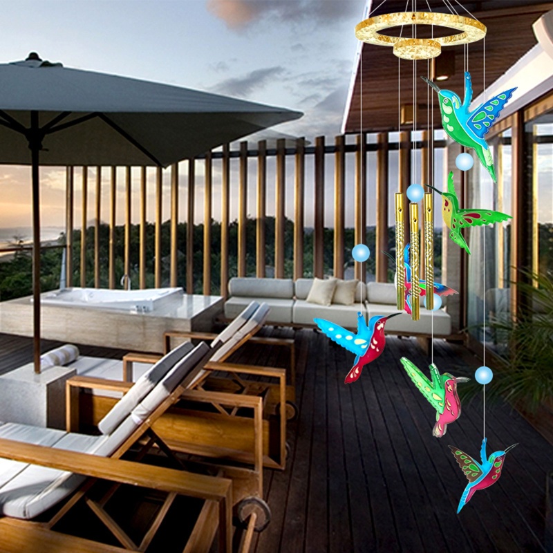 Bộ Khuôn Silicon Làm Chuông Gió / Chim Ruồi / Chuông Gió DIY Trang Trí Nhà Ở / Sân Vườn