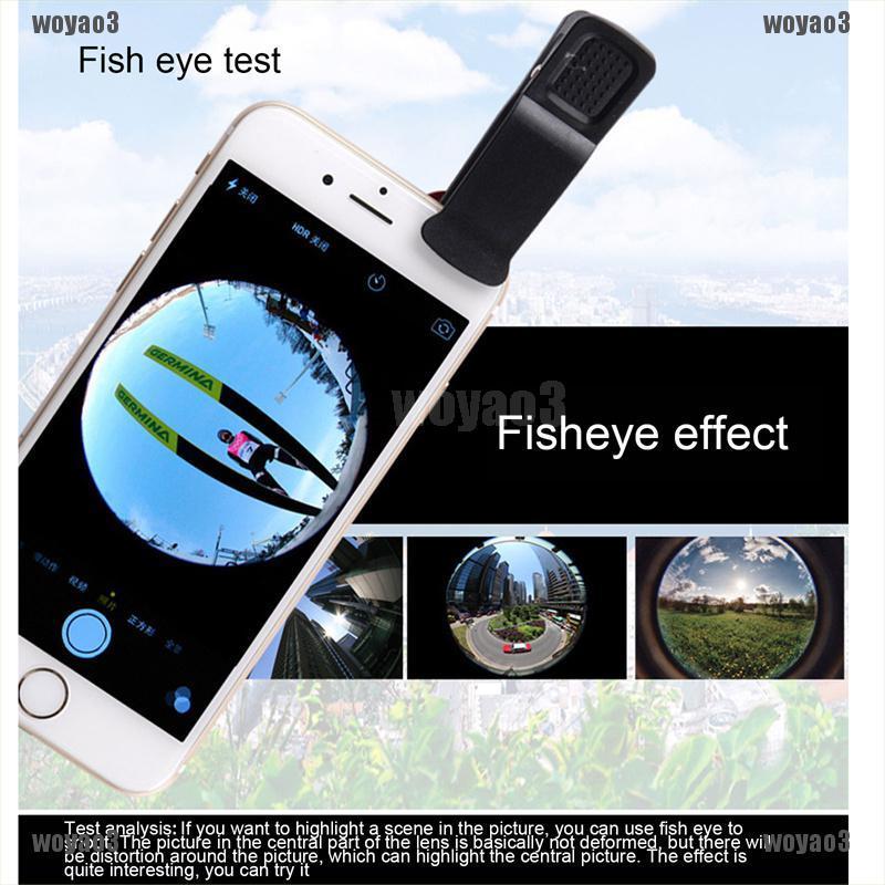 Bộ Ống Kính Fish Eye Cho Điện Thoại