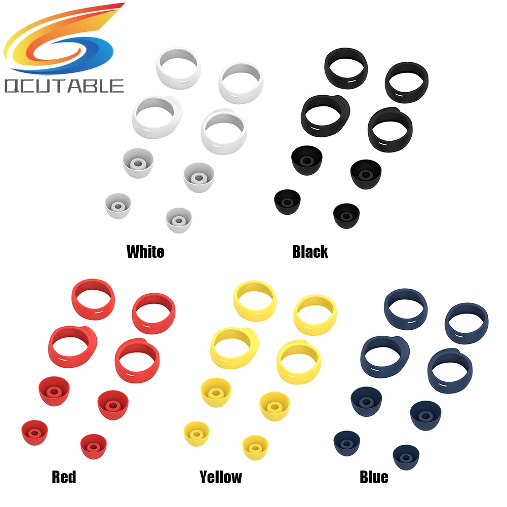 Hai cặp nút tai silicone và 2 cặp vỏ tai nghe cho tai nghe Bluetooth không dây Samsung Galaxy Buds+ R175 Buds R170