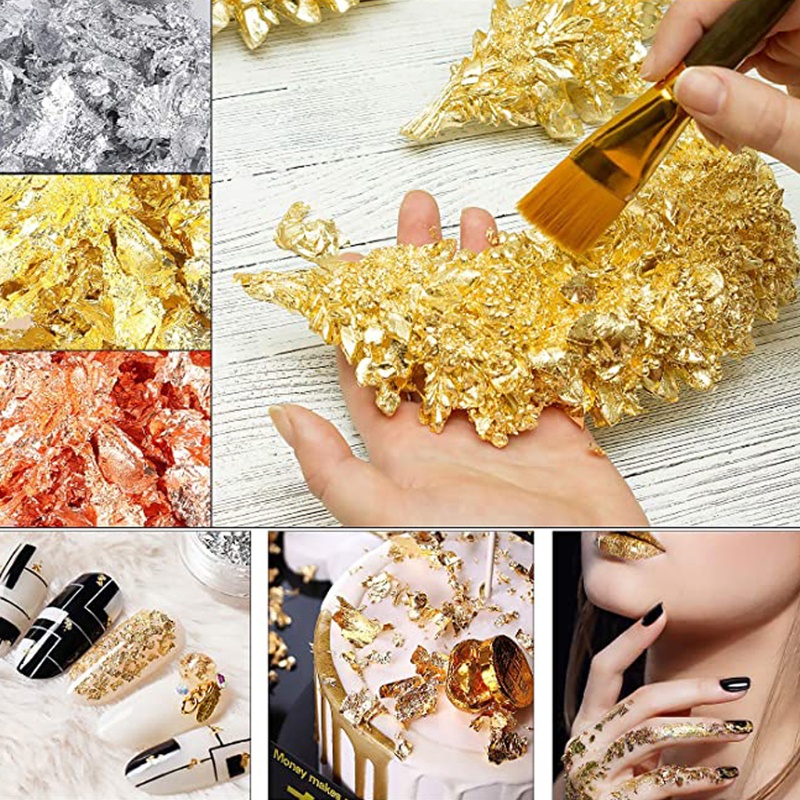Phụ Kiện Lá Vàng Đa Năng Chuyên Dụng Trang Trí Nghệ Thuật / Trang Sức