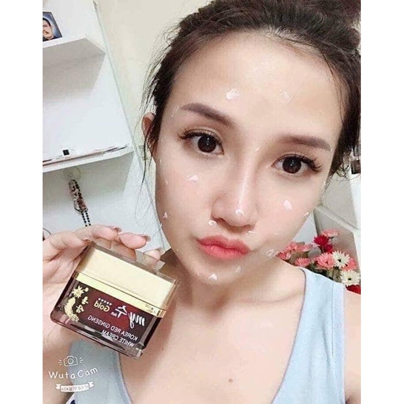 KEM TRẮNG DA HỐNG SÂM My Gold Korea Red Ginseng White Cream Mẫu Mới ( Hàn Quốc)