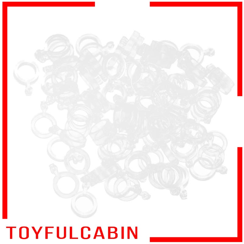 Set 100 Dây Cao Su Co Giãn 3 / 5 / 7mm Làm Phụ Kiện Câu Cá