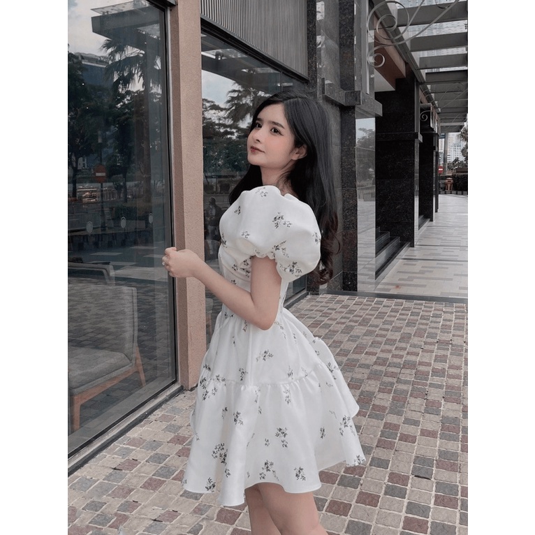 ĐẦM FORD IN KIỂU DÁNG NÀNG THƠ CÁC NÀNG GU TIỂU THƯ NHANH TAY CHỐT LẸ NHÉ UP Thời Trang HHP Fashion