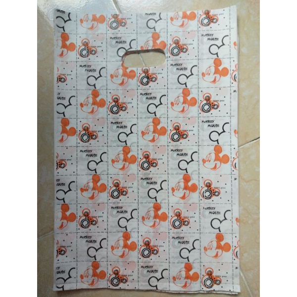(Bán sỉ) Cây 10kg túi nilong hột xoài HD in hình dễ thương đựng quần áo, phụ kiện, giày dép,... đủ size