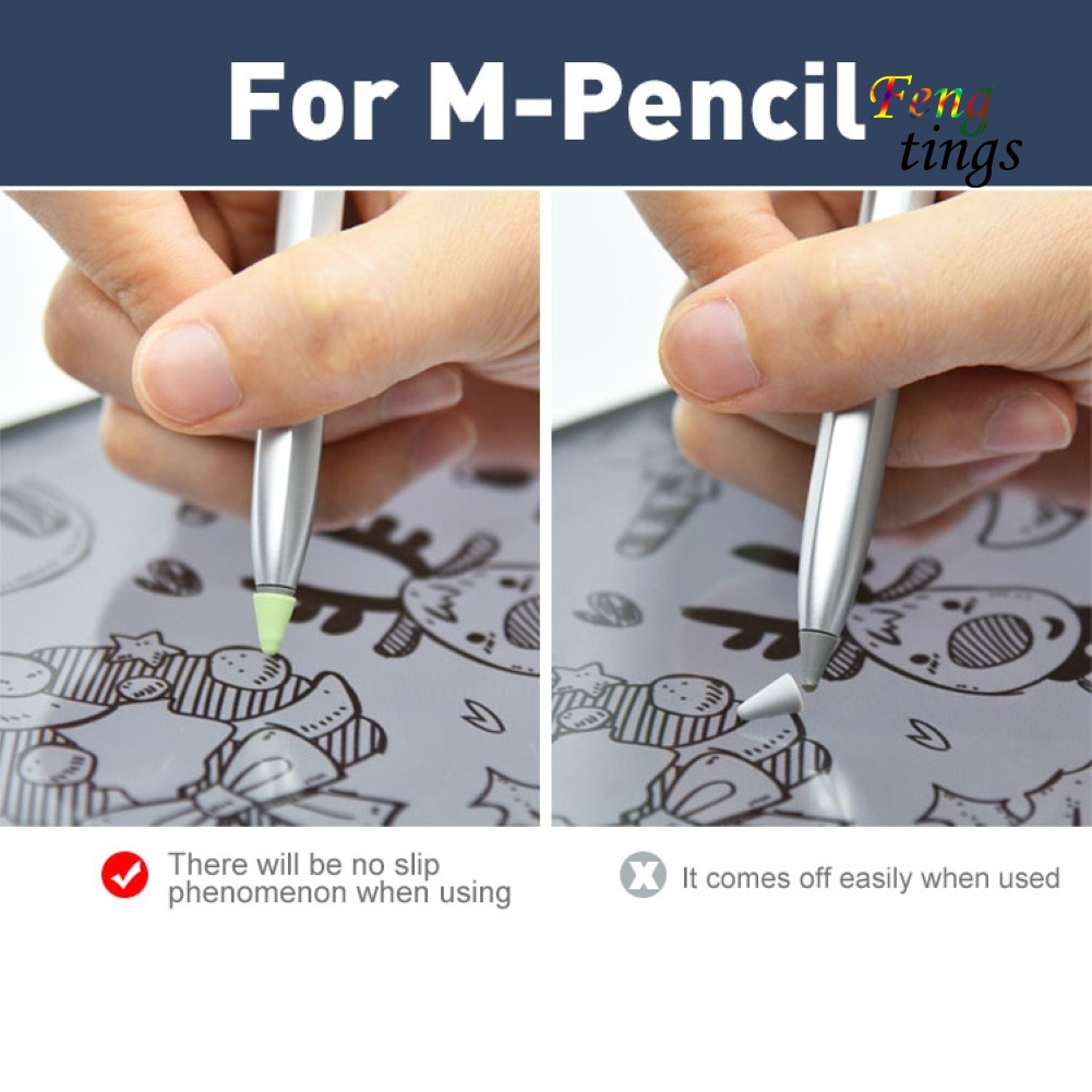 Set 8 Vỏ Bảo Vệ Bút Cảm Ứng Chống Mòn Cho HUAWEI M-pencil