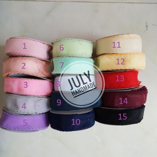 Ruy băng voan viền bèo 4 cm