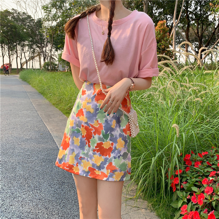 Chân Váy Xòe Cạp Cao Thời Trang Hè 2021 Cho Nữ | BigBuy360 - bigbuy360.vn