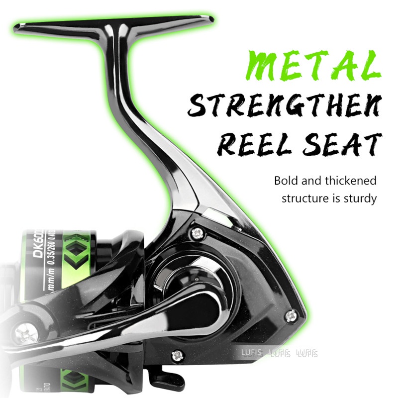 Máy Câu Cá Deukio Max Drag 18kg 5.2: 1 2000-7000 Chuyên Nghiệp