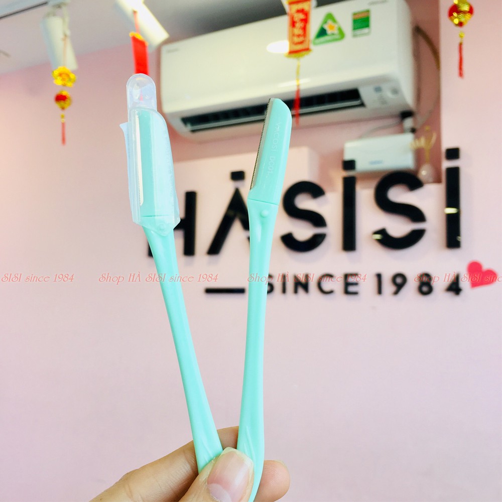 💖💖💖Dao Cạo Mày VACOSI EYEBROW KNIFE - DC01 Xanh, Hồng (Giao Màu Ngẫu Nhiên)
