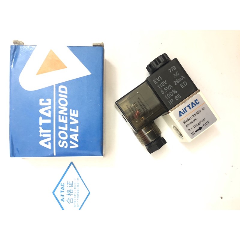 Van điện từ khí nén Airtac 2V025-08