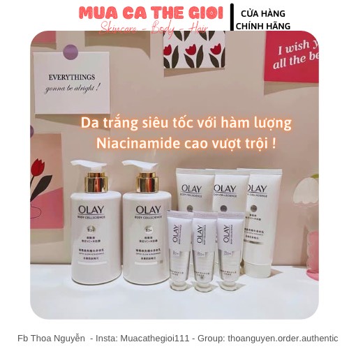 Sữa dưỡng thể OLAY Body Cellscience Super Bright Bottle | BigBuy360 - bigbuy360.vn