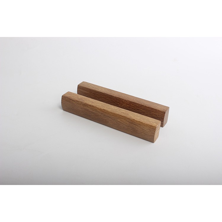 Chặn giấy gỗ sồi thư pháp - Mẫu trơn