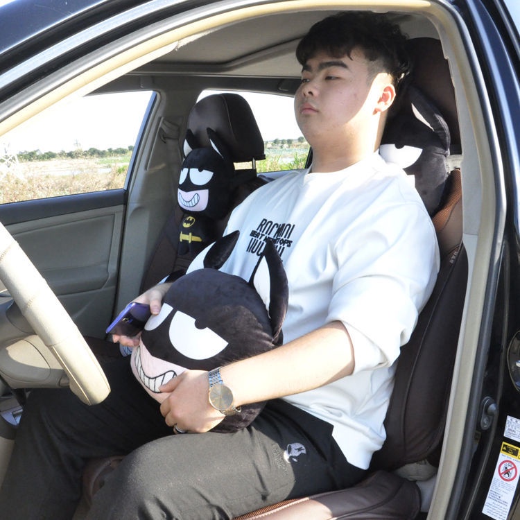 Gối Tựa Đầu Họa Tiết Hoạt Hình Batman Cho Xe Hơi | BigBuy360 - bigbuy360.vn