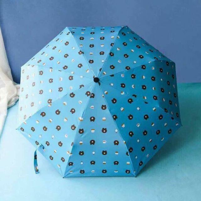 Ô - DÙ GẤP GỌN HÌNH GẤU BROWN SIÊU DỄ THƯƠNG