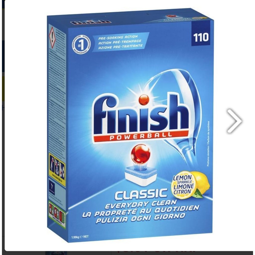 Viên rửa bát Finish cho máy rửa bát