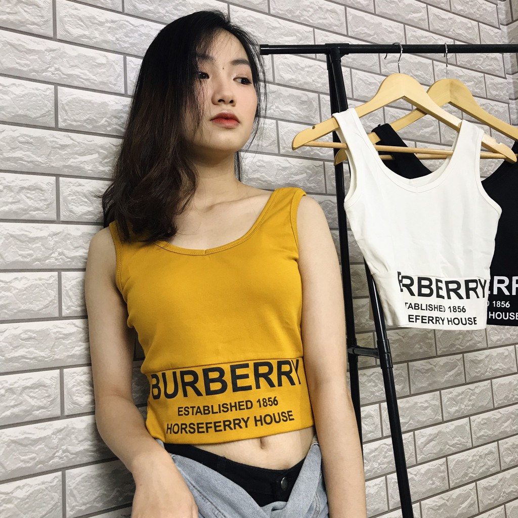 Áo Croptop Nữ Chất Thun Cotton Nặng Động