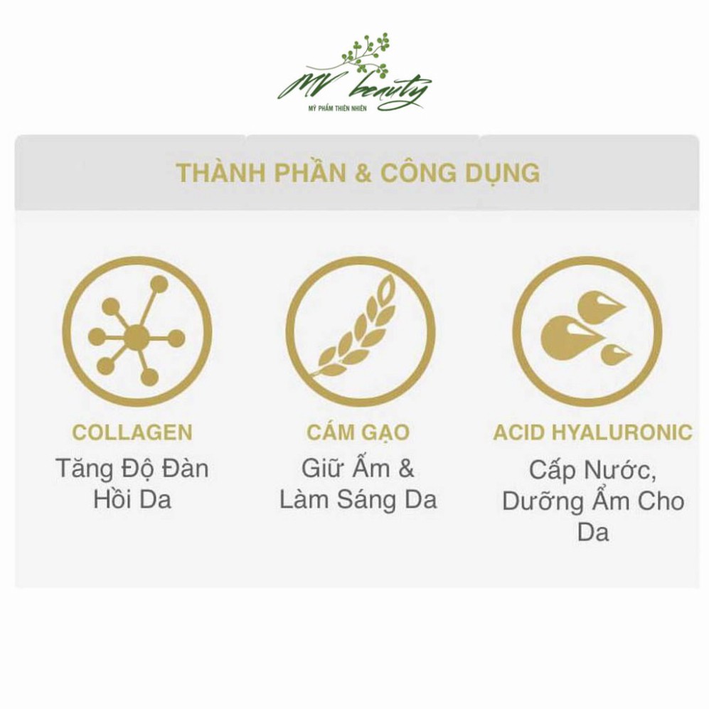 Viên uống cấp nước và collagen cho da Innerb Aqua Rich - MY VANS BEAUTY | Thế Giới Skin Care