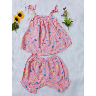 Bộ tole 2 dây cho bé gái