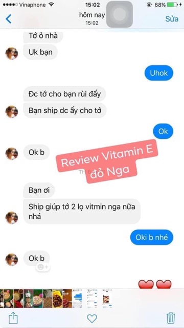 Vitamin E đỏ Nga hàng chính hãng | BigBuy360 - bigbuy360.vn