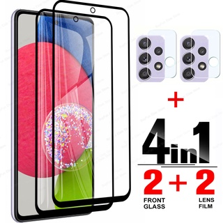 Kính cường lực 4 trong 1 bảo vệ camera điện thoại Samsung Galaxy A52s A52 5G 52s 52