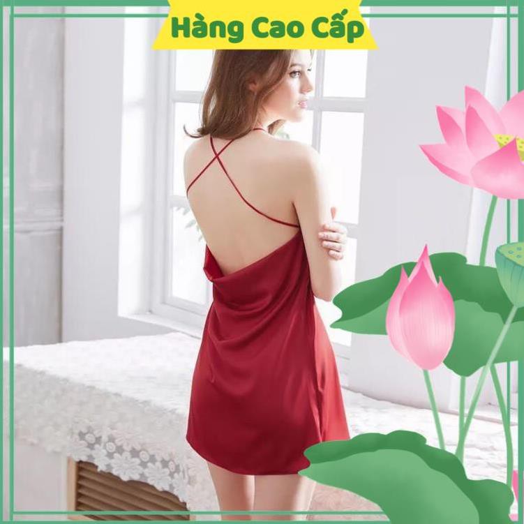 Đầm Ngủ Dễ Thương Đầm ngủ phi lụa hai dây cao cấp | BigBuy360 - bigbuy360.vn