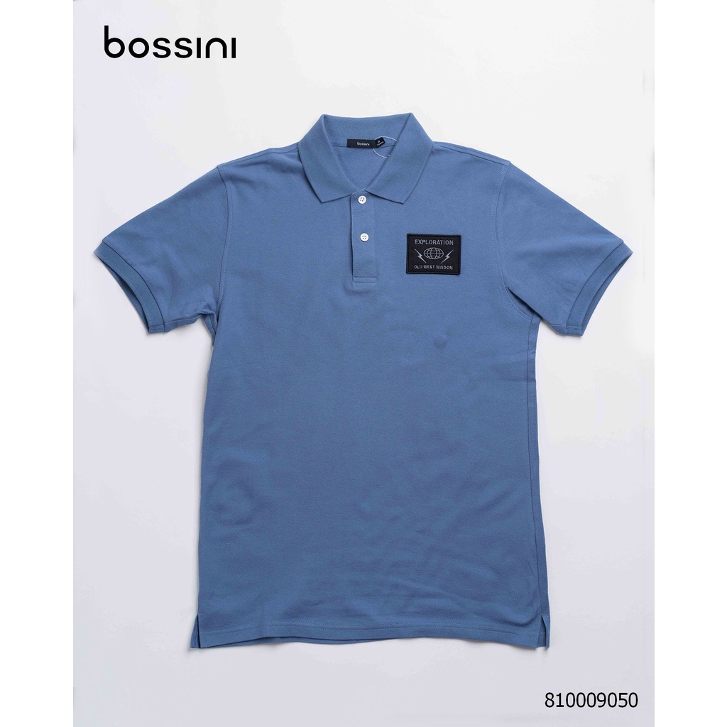 Áo thun polo nam mẫu logo mới Bossini 810009050
