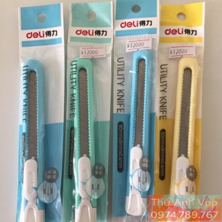 Dao dọc giấy deli nhỏ