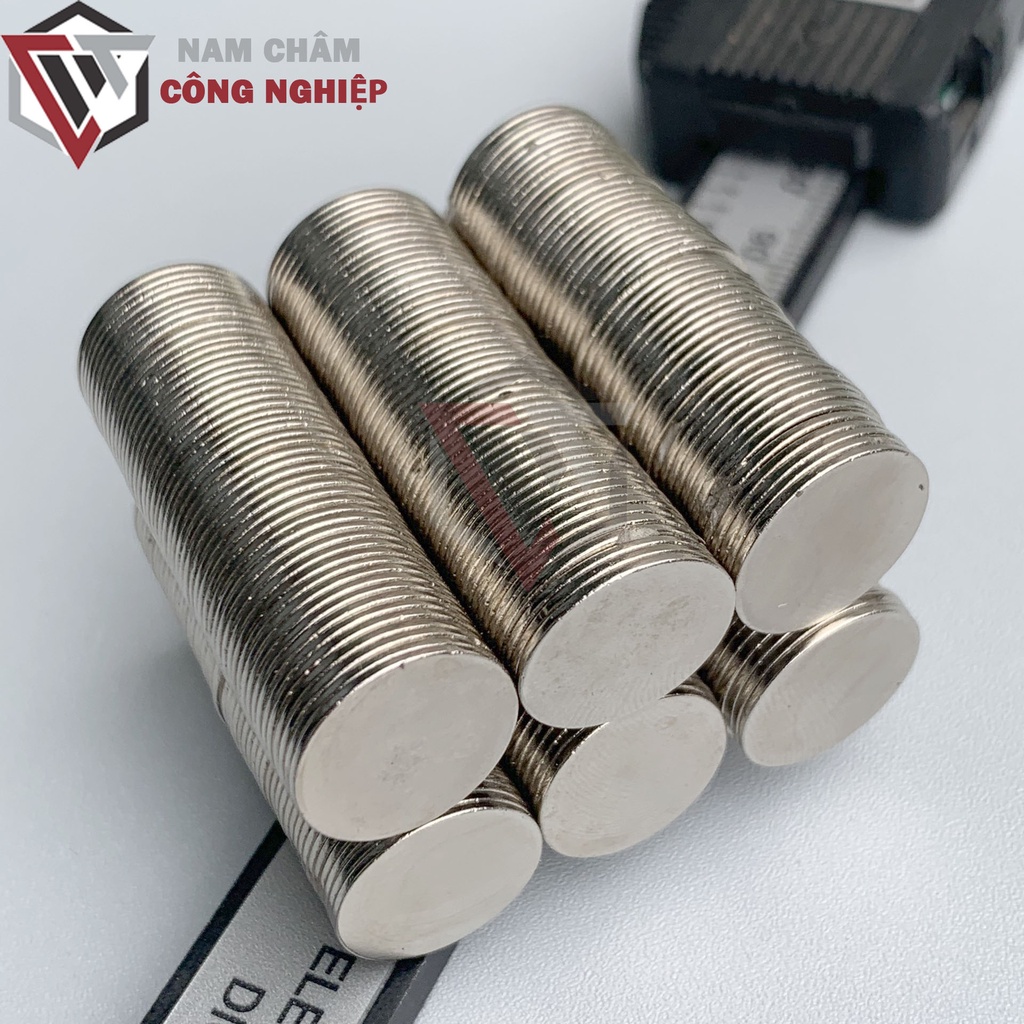 Nam châm tròn 15x1mm nam châm đất hiếm