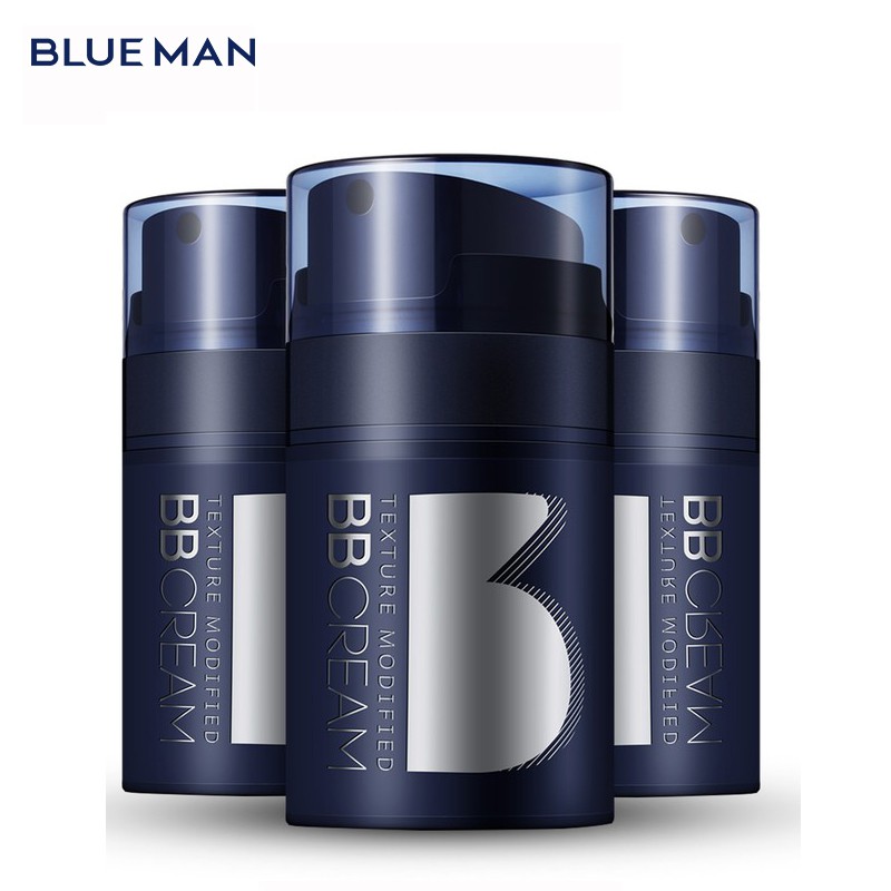 Kem Nền BB BLUEMAN Che Khuyết Điểm 3 Màu Lựa Chọn Dành Cho Nam 50g