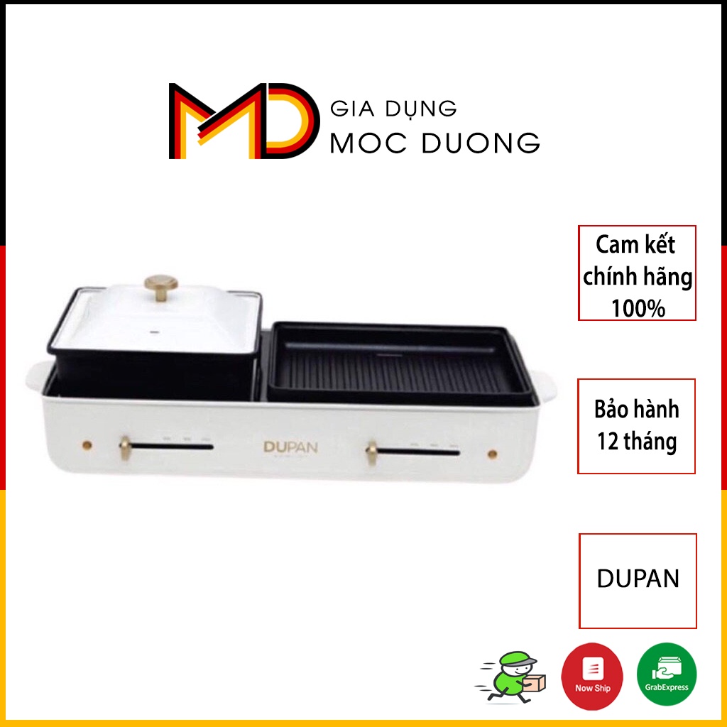 Nồi lẩu nướng DUPAN 2 in 1 hàng nội địa Hàn Quốc