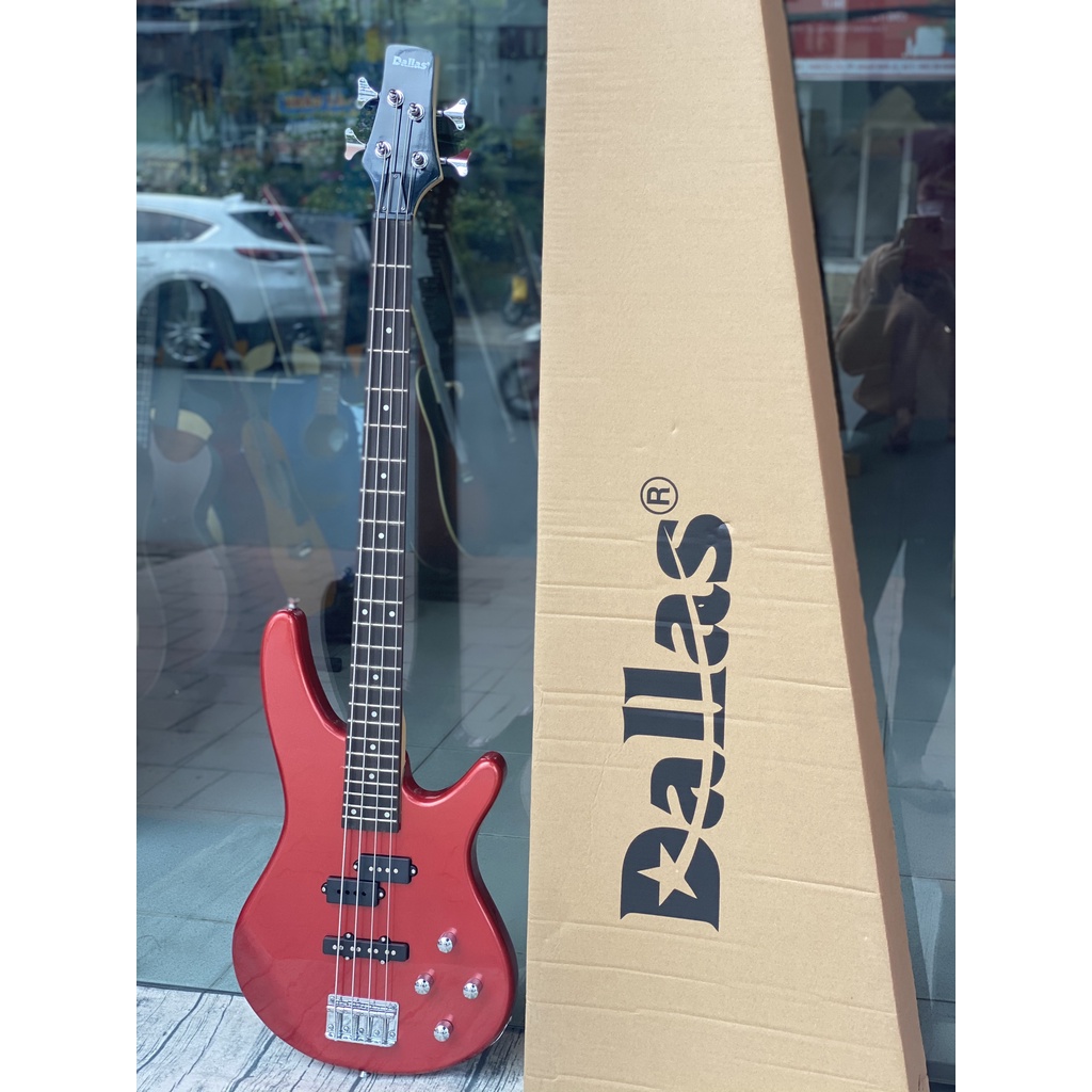 Guitar bass điện Dallas 3 mobin