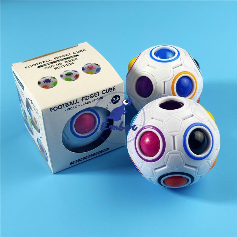 Rubik Biến Thể MoYu YJ Rainbow Ball Rubic banh lỗ Siêu Xịn Đồ Chơi Thông Minh