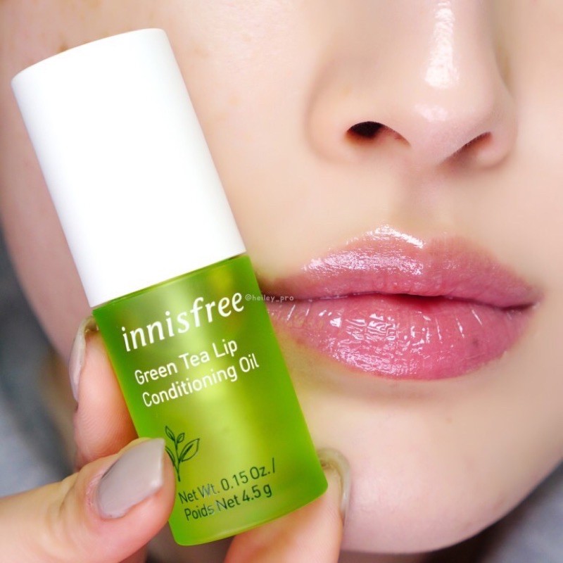 Dầu Dưỡng Môi Giúp Cải Thiện Và Phục Hồi Tình Trạng Môi Khô, Nẻ innisfree Green Tea Lip Conditioning Oil