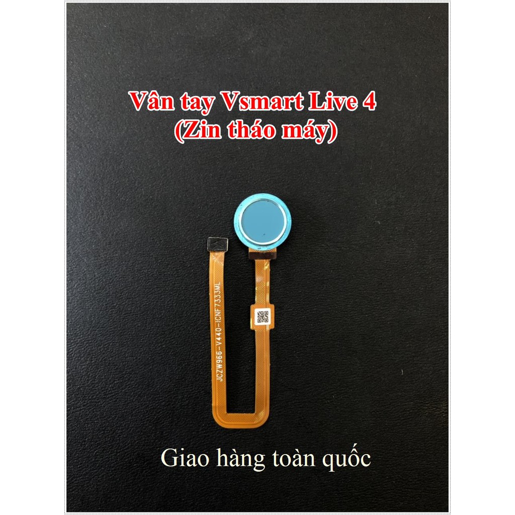 Vân tay Vsmart Live 4/V640A (Zin tháo máy)