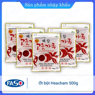 Ớt bột Hea Cham 500g làm kimchi làm gia vị