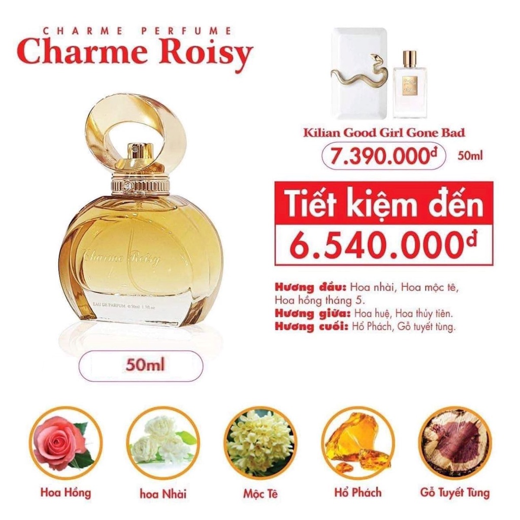 Nước hoa Charme Roisy 50ml