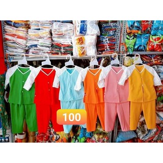 Bộ bà ba bé gái chất cát hàn dễ thương cho bé 9-13kg | video thật | kiss plaza