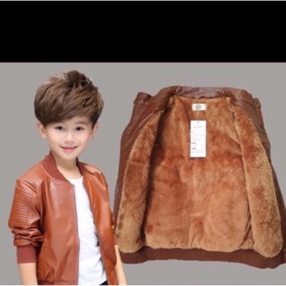 Áo da bo gấu phong cách Hàn đẹp zai dành cho các bé trai.