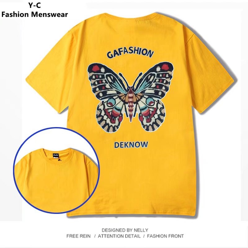 Áo Thun Tay Ngắn In Chữ Mới Dành Cho Nam Size M-8XL