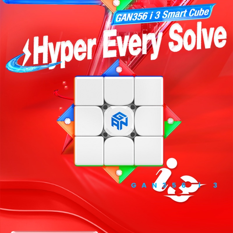 Rubik Smart Cube Gan i3 kết nối Bluetooth chính hãng Gan Cube