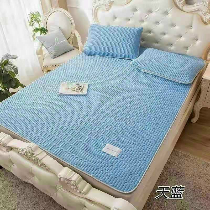CHIẾU ĐIỀU HÒA TENCEL LATEX CAO SU NON tặng kèm 2 vỏ gối