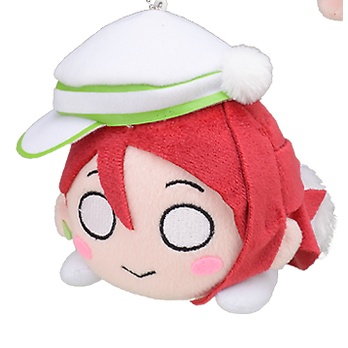 Móc chìa khóa bông Nesoberi Keychain Love Live Sunshine Riko Sakurauchi chính hãng Nhật Bản