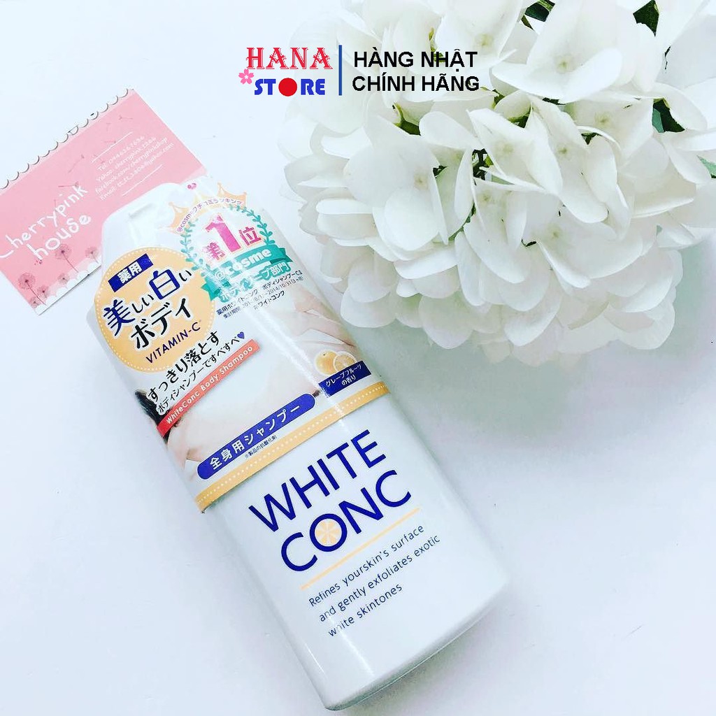 Sữa Tắm Trắng Da White ConC Nhật Bản ( 360ml ) | BigBuy360 - bigbuy360.vn